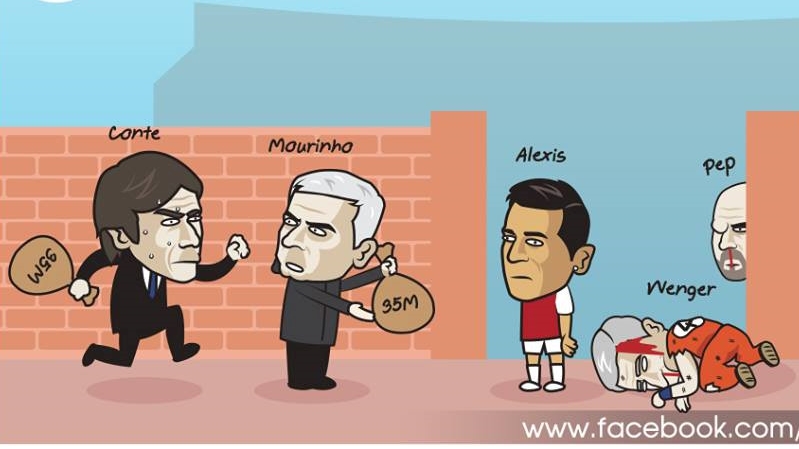 Biếm họa Premier League loạn vì Sanchez