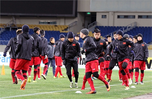 Ảnh bài viết U23 Việt Nam hưng phấn, "bế quan" chờ đấu U23 Syria