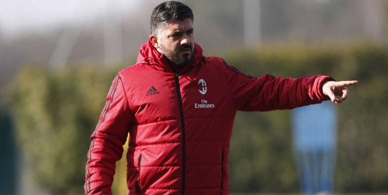 Ảnh bài viết Gattuso mặt đầy cau có trong ngày trở lại Milan