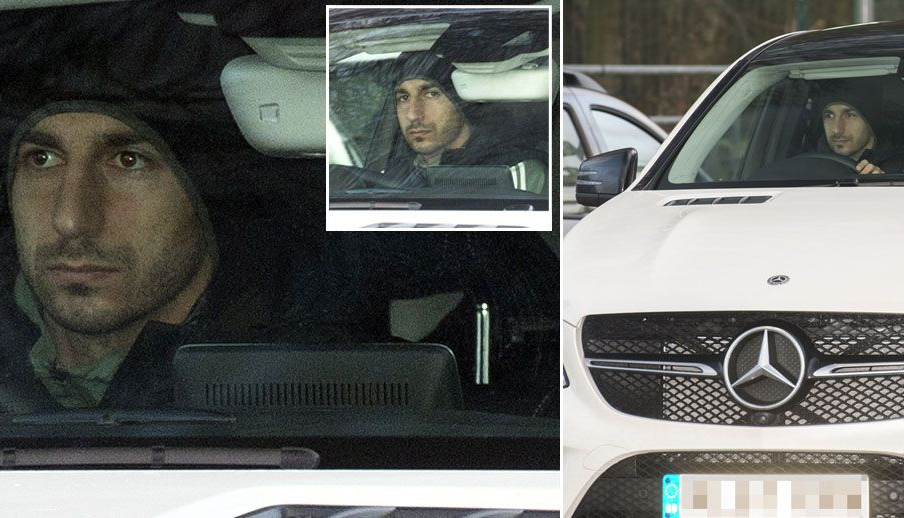 Ảnh bài viết Henrikh Mkhitaryan rầu rĩ đến sân tập