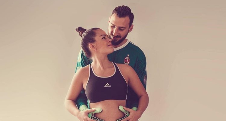 Anh cả nhà Donnarumma vui khôn xiết khi làm bố bỉm sữa