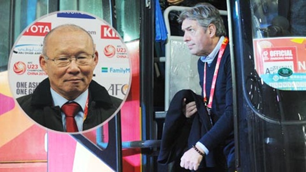 Ảnh bài viết GĐKT Jurgen Gede và HLV Park Hang-seo phối hợp ăn ý ở U23 Việt Nam