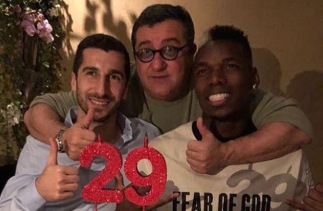 Ảnh bài viết Mkhitaryan tổ chức sinh nhật bên cạnh Pogba và Raiola