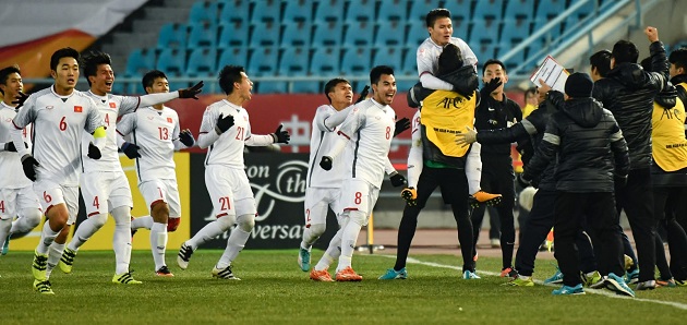 Ảnh bài viết 5 điểm nhấn U23 Việt Nam 2-2 (4-3 pen) U23 Qatar: Lịch sử nghiêng mình trước thầy trò Park Hang-seo
