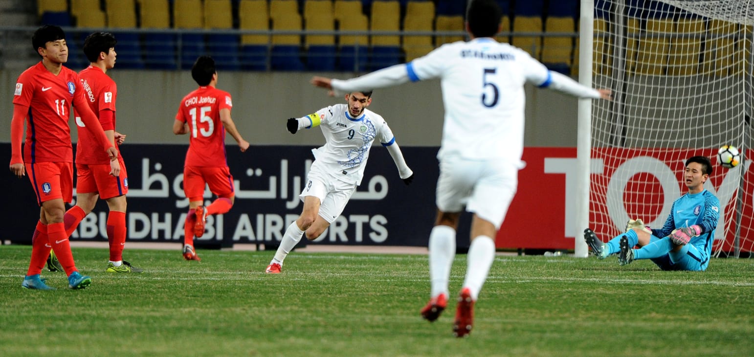 U23 Uzbekistan 4-1 U23 Hàn Quốc (Bán kết U23 châu Á 2018)