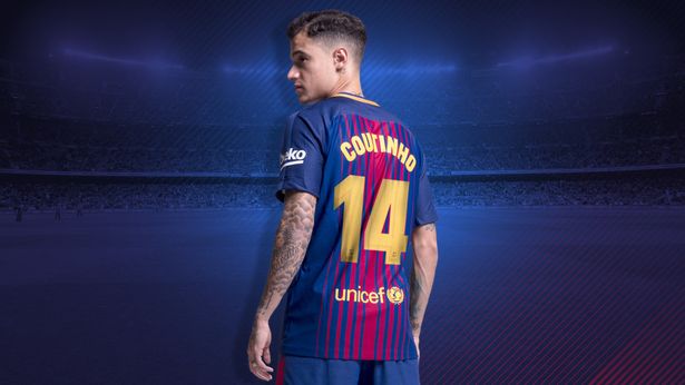 Ảnh bài viết CHÍNH THỨC: Barca chốt số áo Coutinho, không phải số 7