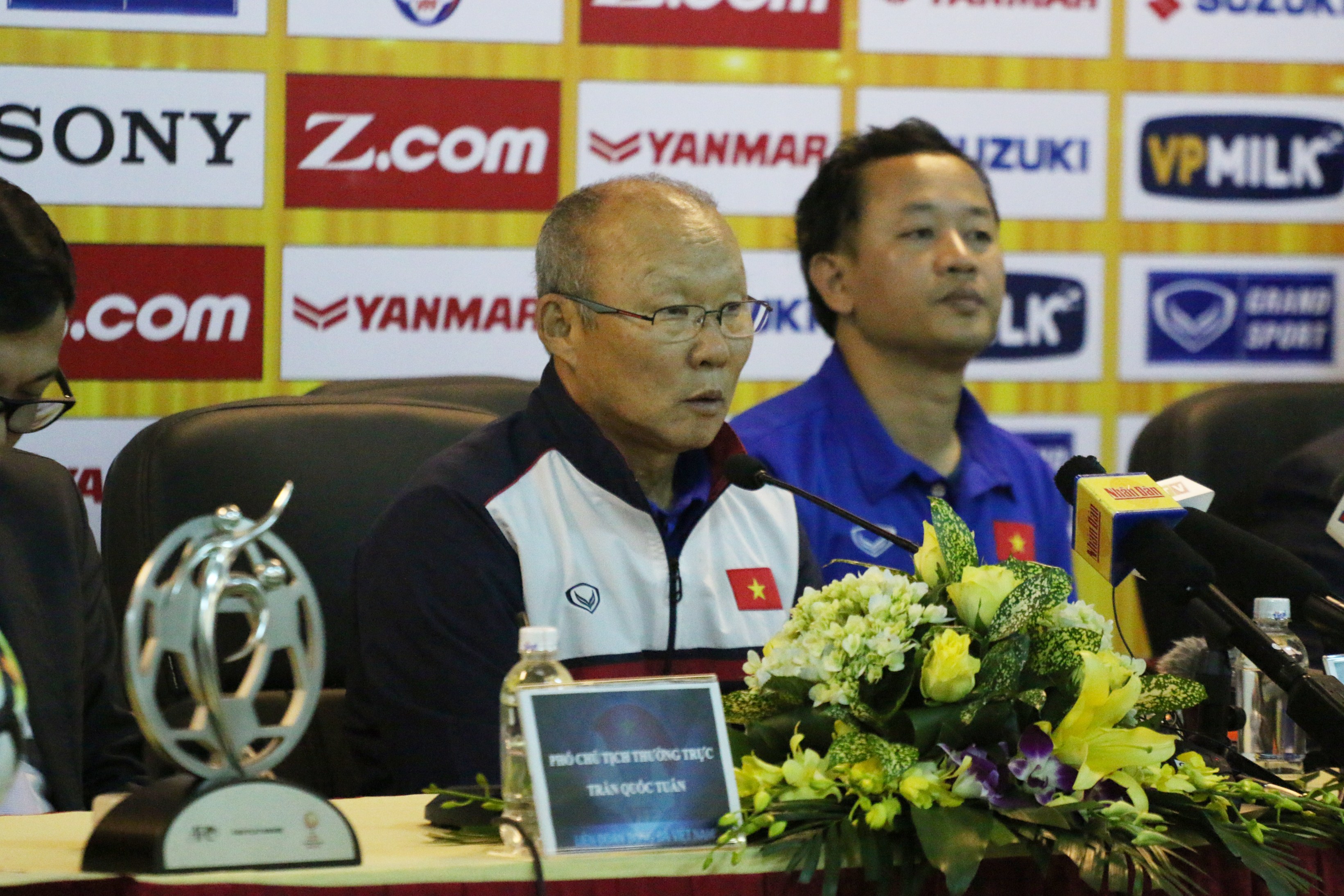 Ảnh bài viết HLV Park Hang-seo đặc biệt cảm ơn Bầu Đức