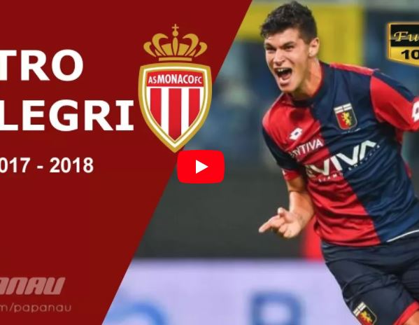 Pietro Pellegri - chào mừng đến Monaco