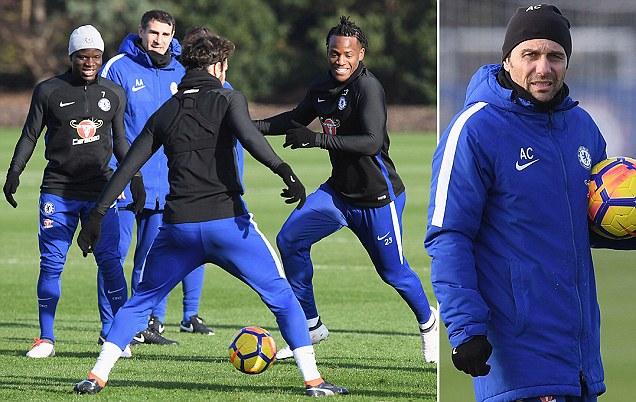 Ảnh bài viết Ém kỹ Batshuayi trên sân tập, Conte nói không với phiên chợ Đông