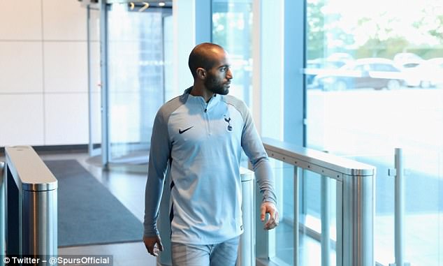 Ảnh bài viết Lucas Moura vẫn chưa thể ra sân tập