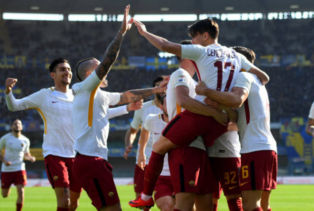 Ảnh bài viết Mất người, Roma chật vật giữ lại chiến thắng trước Verona