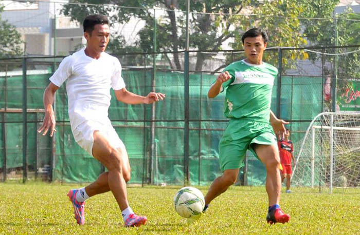 Tân HLV Sài Gòn FC thi đấu gây quỹ từ thiện