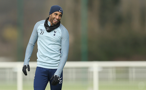 Lucas Moura "quẩy" tưng bừng trên sân tập của Tottenham