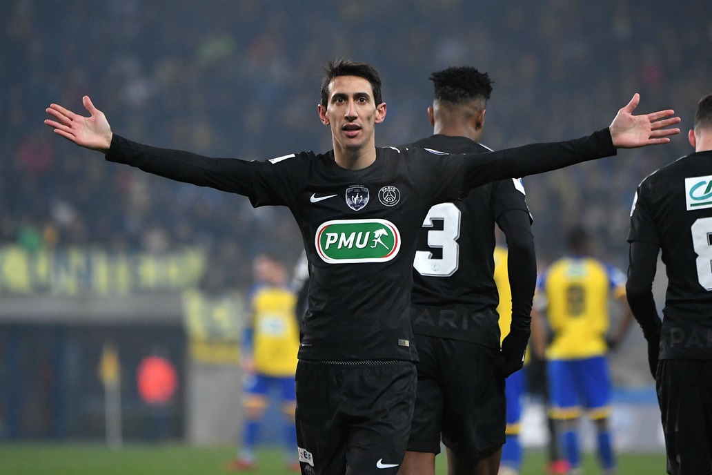 Cú hattrick của Angel Di Maria vs Sochaux