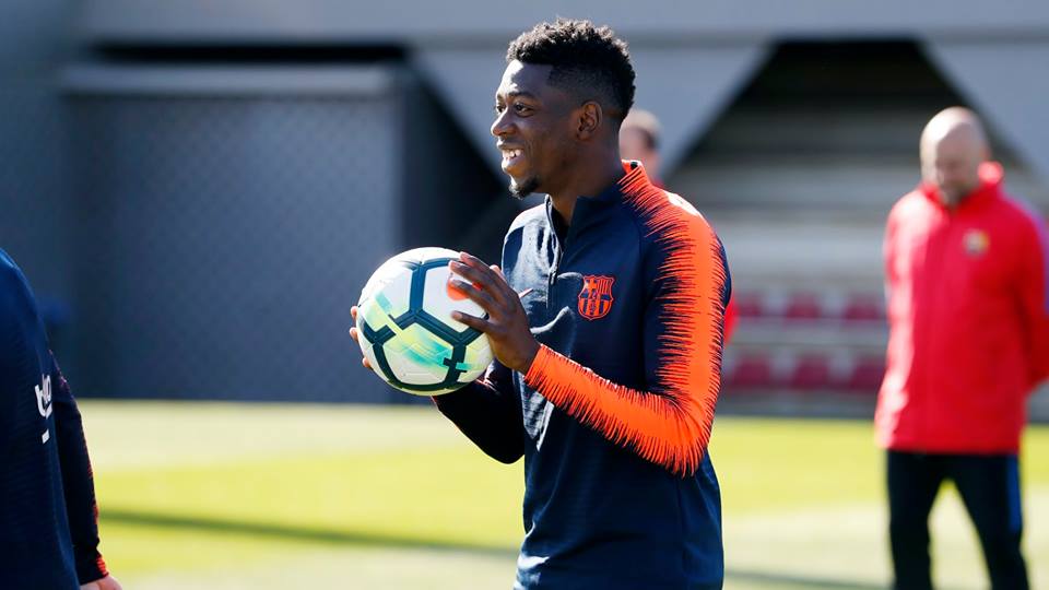 Ảnh bài viết Dembele trở lại đội hình Barca trận gặp Getafe