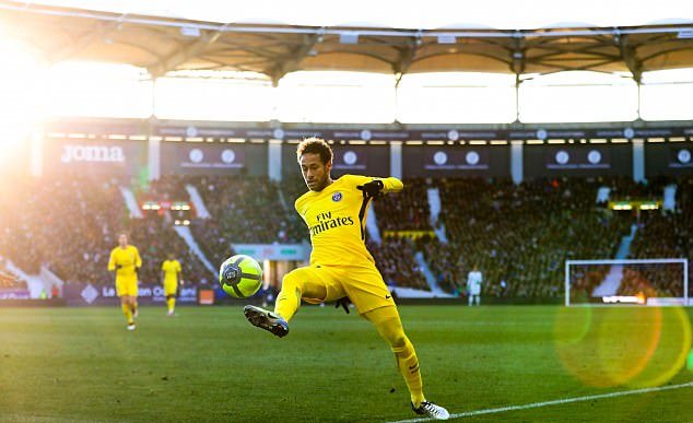 Neymar ghi bàn thắng thứ 27 giúp PSG thắng nhẹ Toulouse