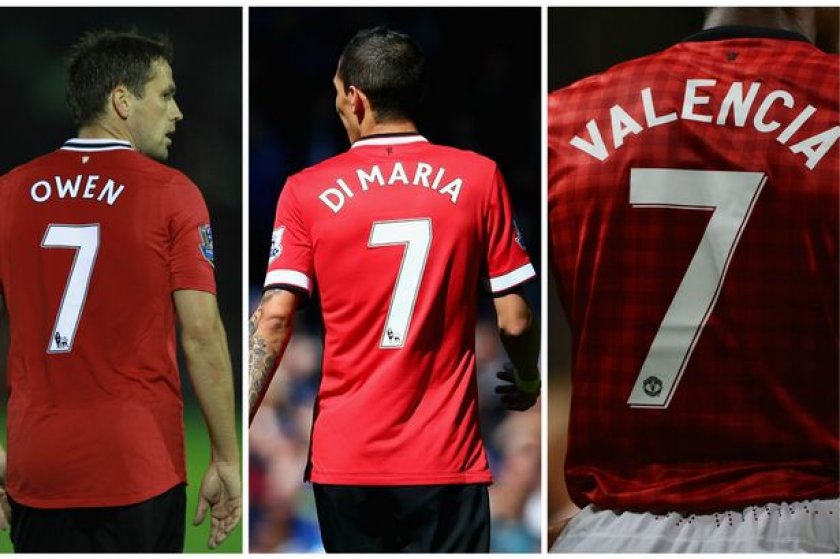 Chiếc áo số 7 quá rộng của Manchester United