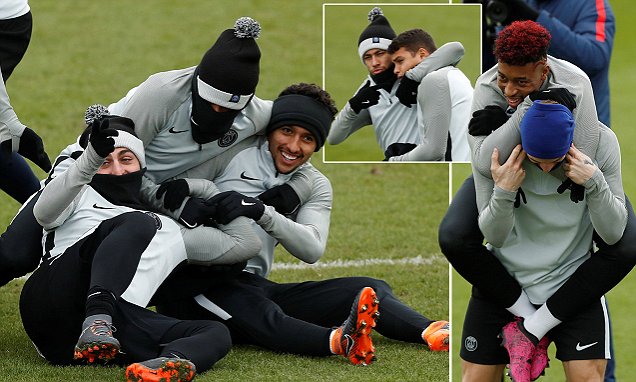 Ảnh bài viết Dàn sao PSG quậy tưng bừng trước đại chiến Real Madrid