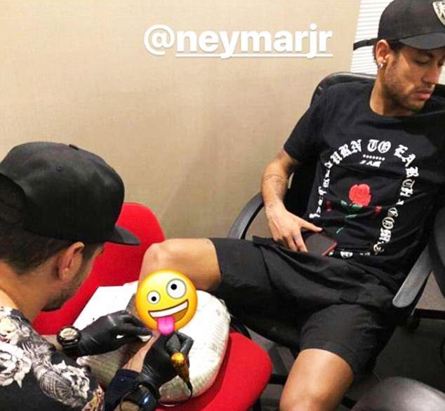 Ảnh bài viết Tiết lộ những hình xăm trên người Neymar