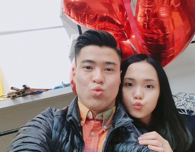 Bạn gái tiết lộ sự nhút nhát của Duy Mạnh ngày Valentine