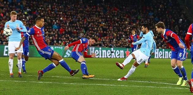Highlights: Basel 0-4 Man City (Lượt đi vòng 1/8 Champions League)