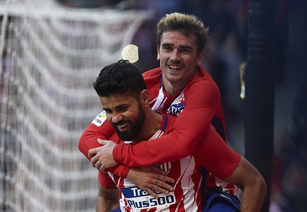 Ảnh bài viết Diego Costa lại ghi bàn, Atletico Madrid tái lập khoảng cách 7 điểm với Barca