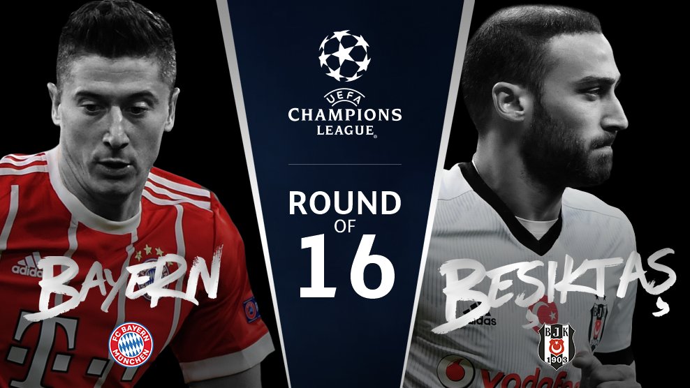 02h45 ngày 21/02, Bayern Munich vs Besiktas: 'Ngựa ô' gặp Hùm