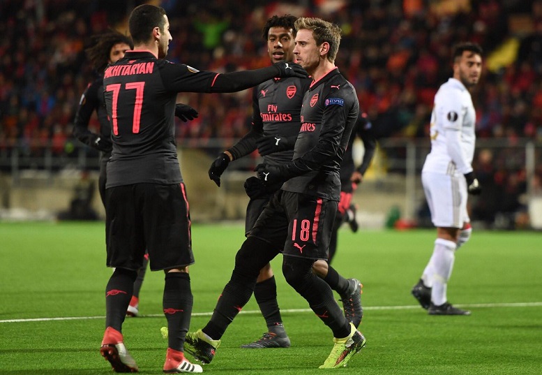 03h05 ngày 23/02, Arsenal vs Ostersunds: Chơi bóng với... "quân xanh"