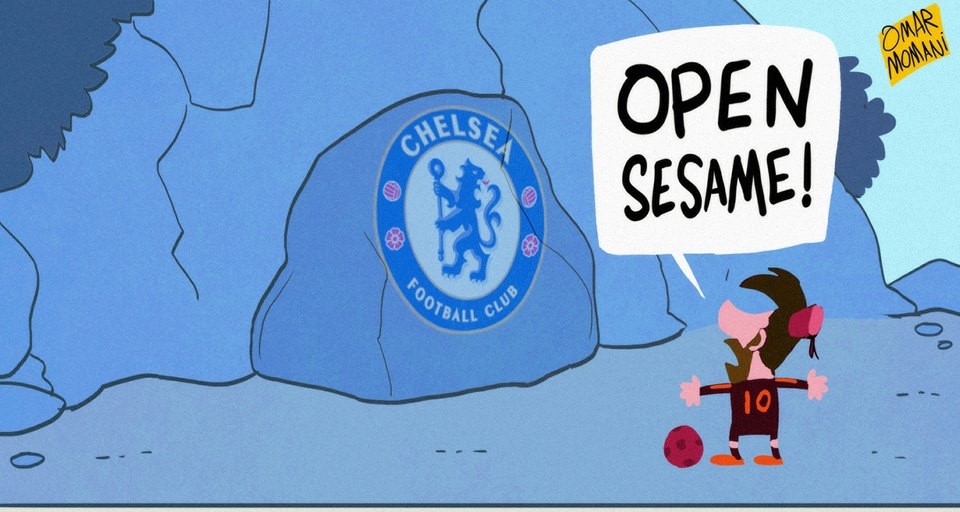 Hí họa Messi tìm ra thần chú mở cửa vào khung thành Chelsea