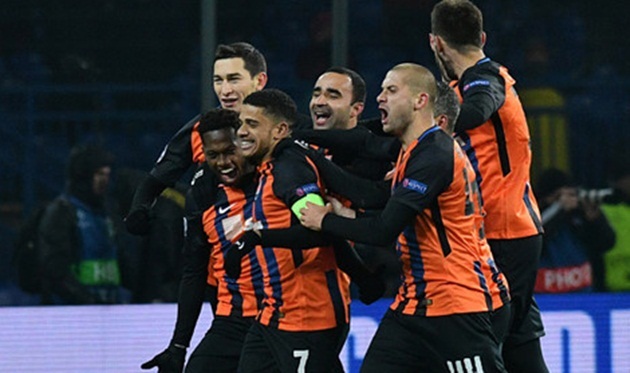 Mục tiêu của Man City tỏa sáng giúp Shakhtar thắng ở cúp châu Âu