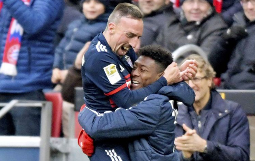 Ribery - Alaba, định mệnh ta gặp nhau
