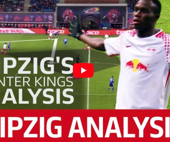 Khả năng phòng ngự phản công siêu hạng của RB Leipzig