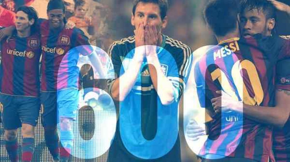 Những con số ấn tượng về 600 bàn thắng của Messi