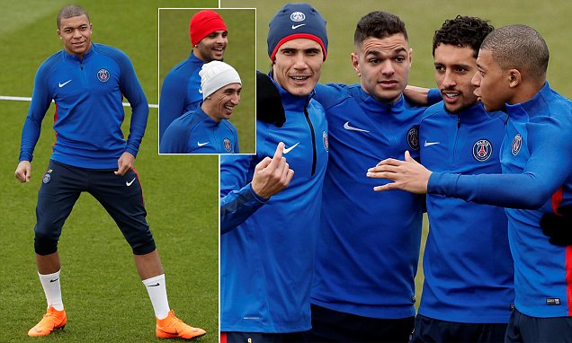 Không Neymar, PSG nô nức cười đùa trước đại chiến Real