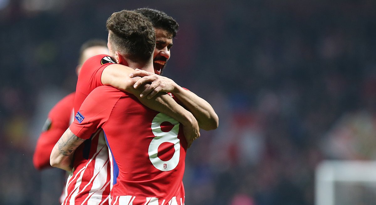 Diego Costa nổ súng, Atletico Madrid đè bẹp CLB Nga