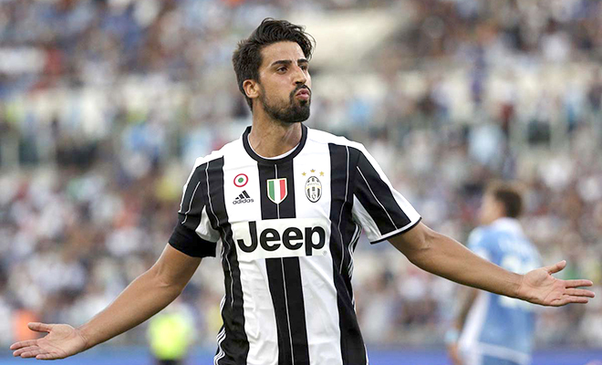Sami Khedira gia nhập 'quý ngài 100' tại Serie A