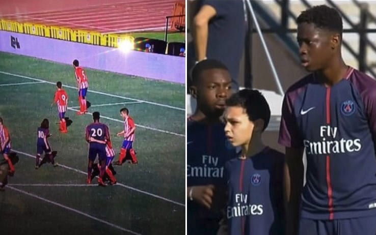 Siêu nhân 12 tuổi của PSG khiến đối thủ "há hốc mồm"