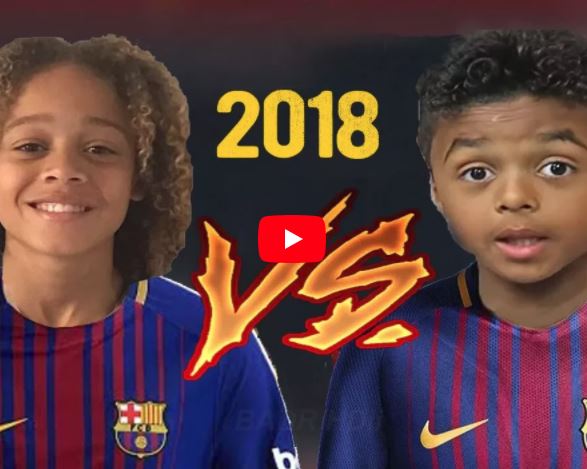 Xavi Simons và Shane Kluivert - tương lai của Barcelona