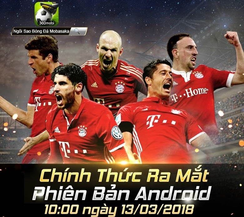 360mobi Ngôi Sao Bóng Đá Mobakasa: Tân binh mới "gia nhập" làng game thể thao