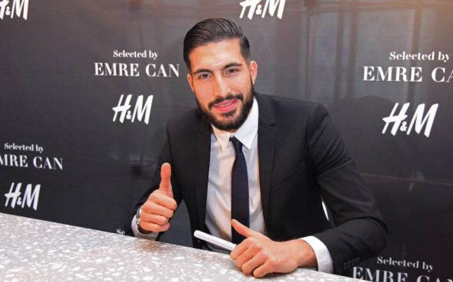 Emre Can lịch lãm ra mắt bộ sưu tập thời trang riêng