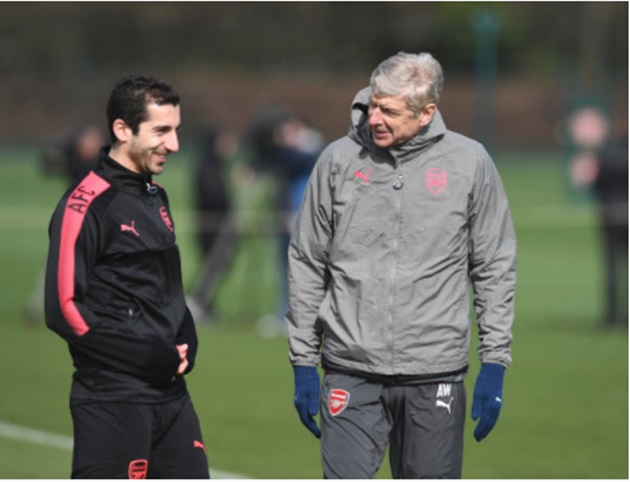 Ảnh bài viết Mkhitaryan vui ra mặt khi nhận được sự quan tâm của Arsene Wenger