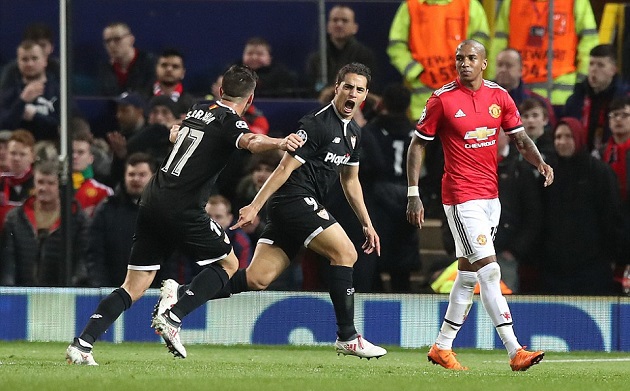 Thua sốc Sevilla, Man Utd ngậm ngùi chia tay giấc mơ Champions League