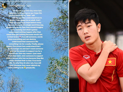 Ảnh bài viết Lỡ lời chỉ trích fan, Xuân Trường công khai xin lỗi