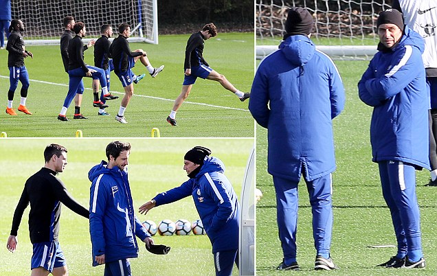 Ảnh bài viết Gạt nỗi buồn Barca, Chelsea lao vào tập luyện vì danh hiệu FA Cup