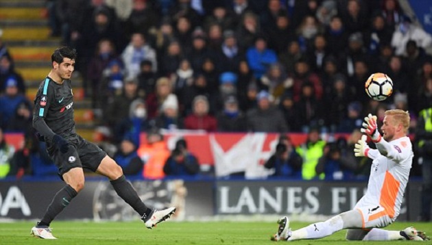 Ảnh bài viết Morata giải hạn, Chelsea vất vả tìm được vé đến Wembley