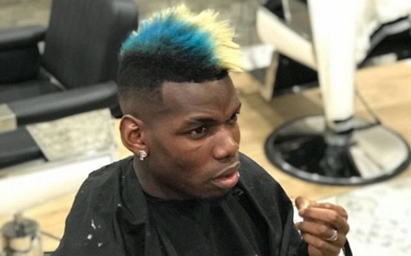 Pogba trình làng kiểu tóc mới ngày tuyển Pháp hội quân