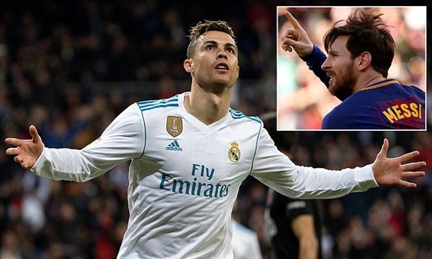Ảnh bài viết Ronaldo đánh cược sẽ vượt Messi đoạt "Chiếc giày vàng"