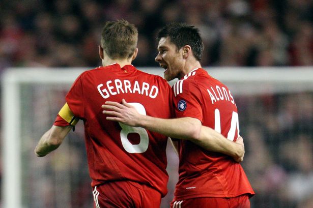 Ảnh bài viết Gerrard, Alonso chuẩn bị tái hiện 'tháng năm rực rỡ' của Liverpool