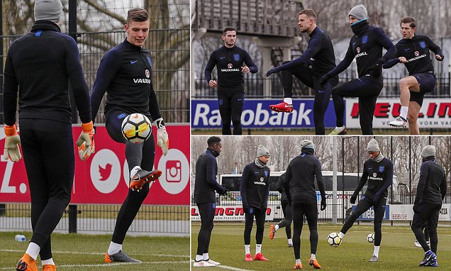 Ảnh bài viết Dàn sao tuyển Anh 'cóng chân' khi tới đất Hà Lan