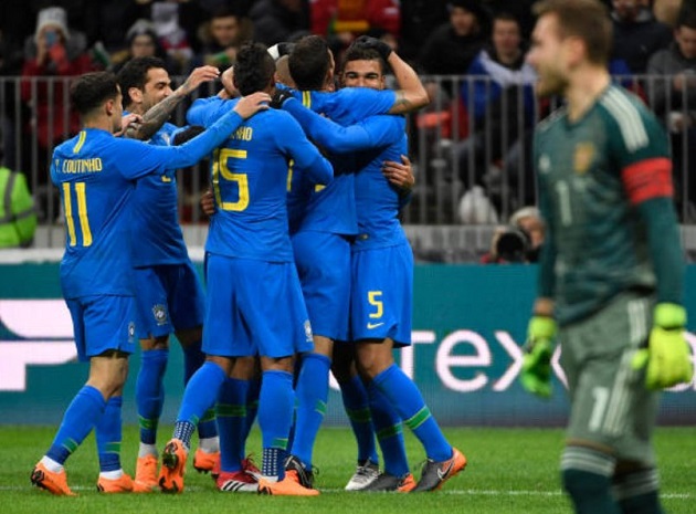 Ảnh bài viết Đá với nửa phần công lực, Brazil vẫn dễ dàng thắng đậm chủ nhà Nga